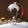 Nordic Hot Air Balloon Umbrella Christmas Hanging Iron Decors