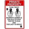 Shooting Warnings - Metal Tin Signs(8*12Inch/12*16Inch)