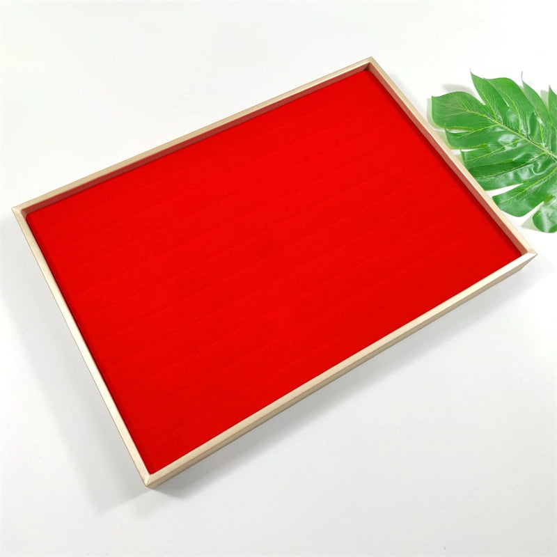 100 Ring Display Plate Large Capacity Stall For Pallets Earrings Display Plate Multiple Ring Storage Box