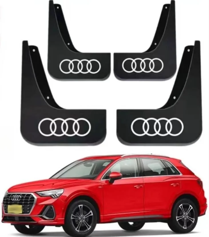 Car logo anti-sediment protection car paint fender（4PCS）