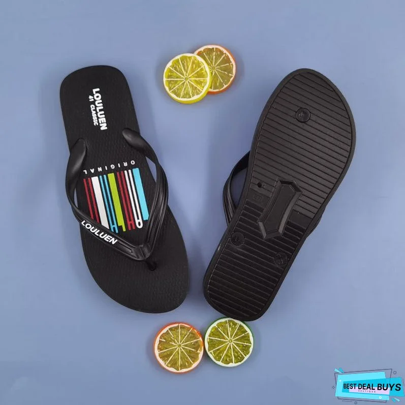 Men's Summer Outdoor Flip-flops Couple Beach Flip Flops