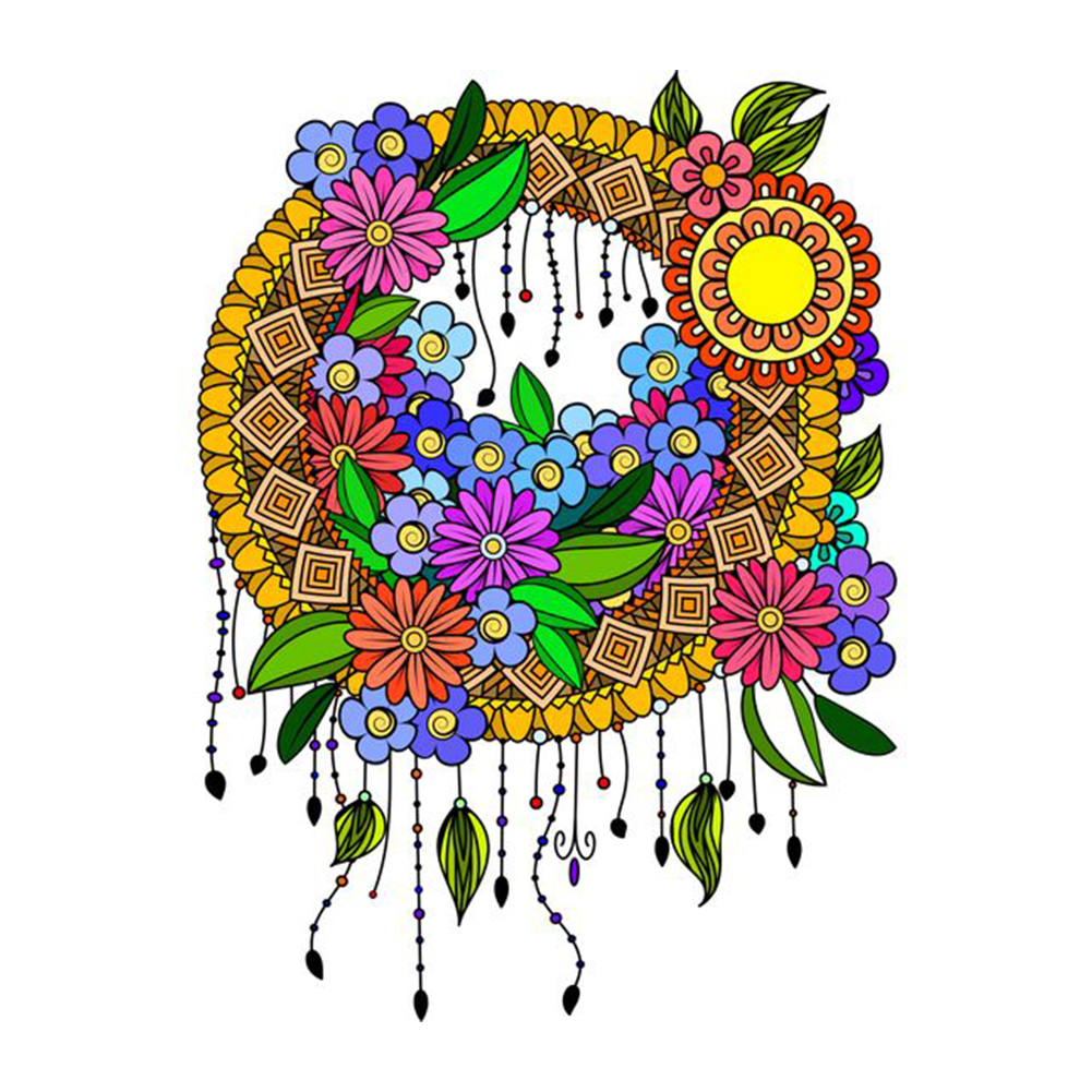 

Garland - Special Shaped Diamond Painting - 30*30CM, 501 Original