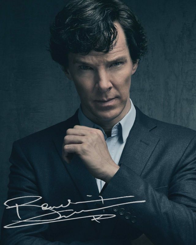 Benedict Cumberbatch Autograph Signed Photo Poster painting Print