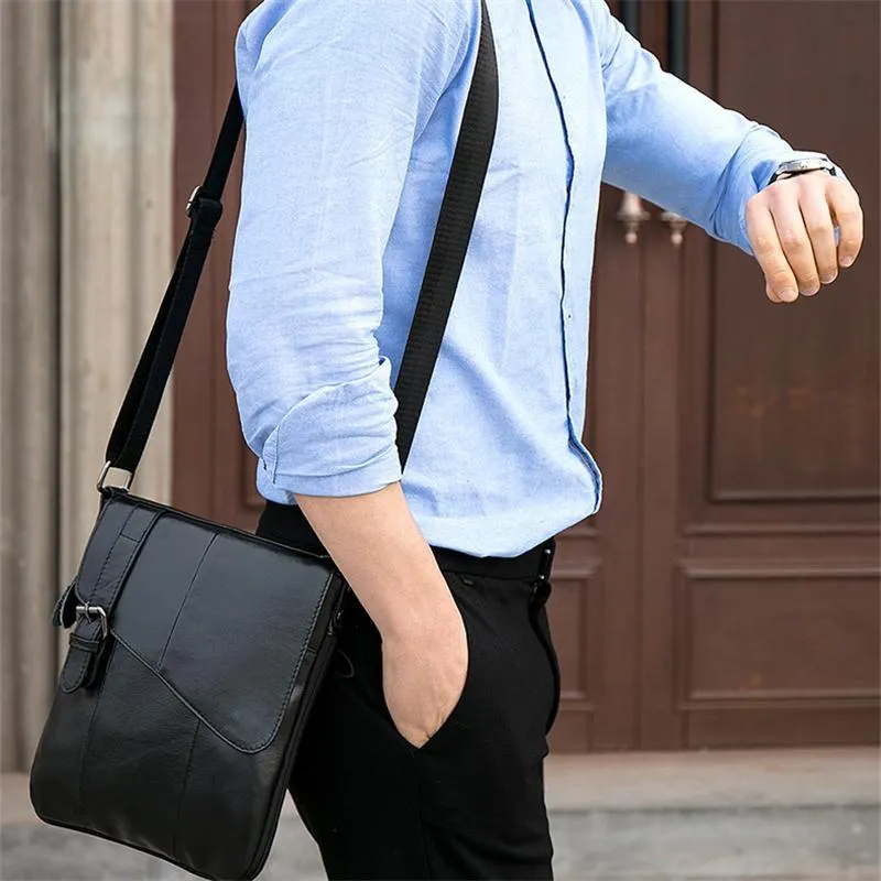 Durable Leather Stitching Crossbody Bags