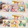 6PCS Diamond Painting Easter Bunny Greeting Card Kit for Birthdays Thanksgiving & Special Occasion