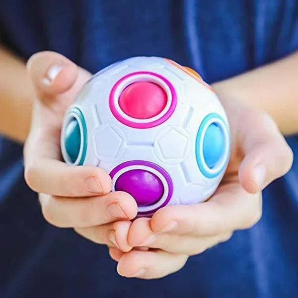 magic rainbow ball press football cube buy 1 get 2nd 10 off