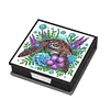 Schildkröte Leder Memo Pad Halter - 5d DIY Handwerk Aufbewahrungsbox