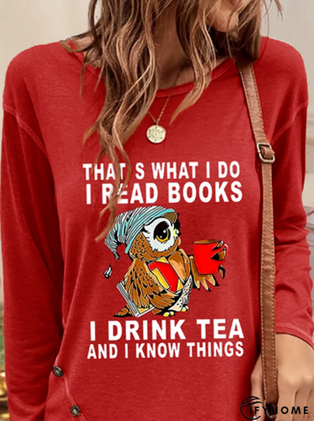 That's What I Do I Read Books Casual T-Shirt | IFYHOME
