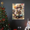 Clown-Full carré diamant peinture-30 * 40cm