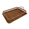 Stainless Steel French Fries Basket Square Frying Colander Air Fryer Accessories