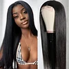 Lace Closure Wigs Glueless Straight Human Hair