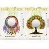 (US Local) DIY Tree Of Life Dream Catcher Hanging Mirror Diamond Art Kits for Wall