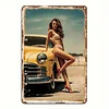 Garage Pin Up Girl - Vintage Metal Signs(8*12Inch/12*16Inch)-Pin-up-girls