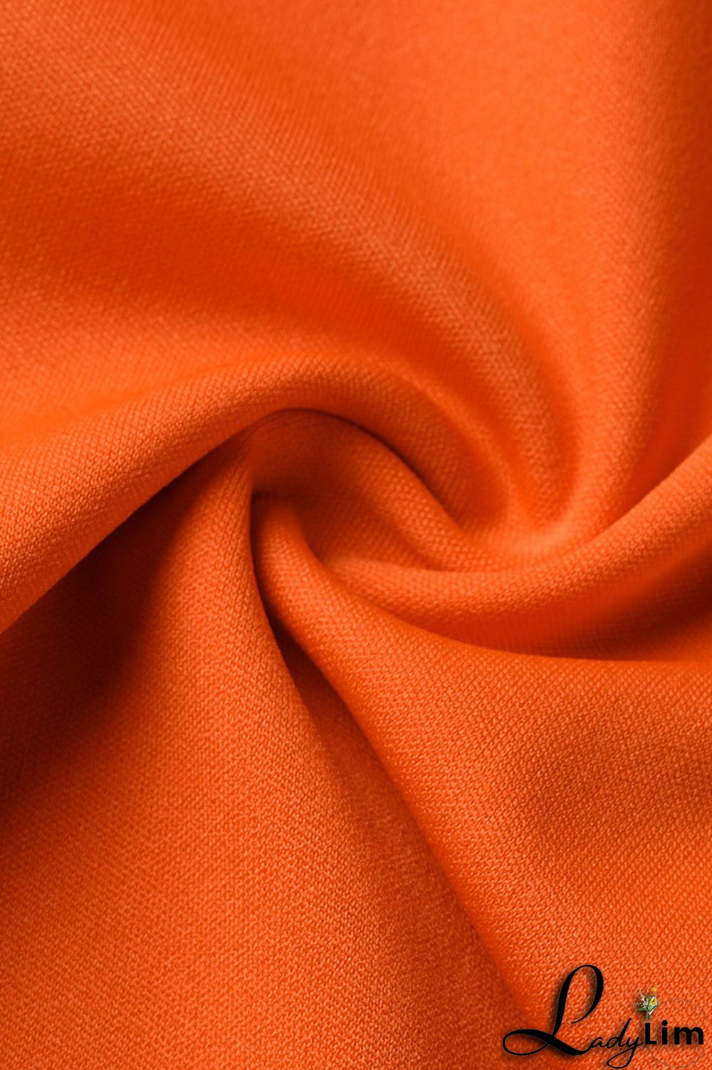 Orange Casual Solid Bandage Split Joint U Neck Straight Jumpsuits