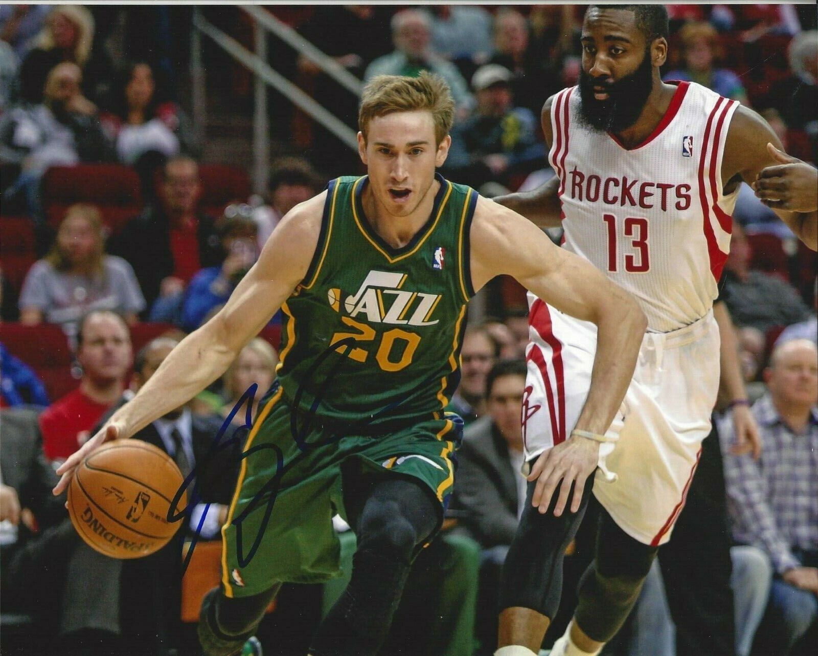 Gordon Hayward Autographed 8x10 Utah Jazz #S374