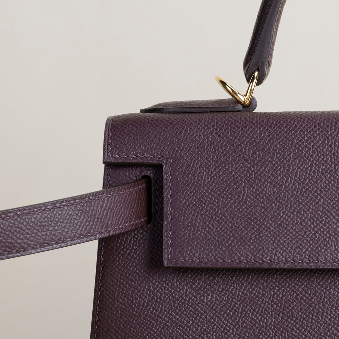 Kelly28 Epsom 0G Rouge sellier GHW