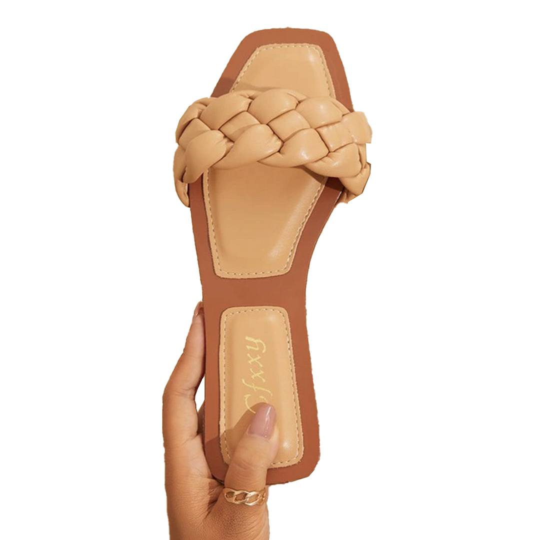 Letclo™ 2021 New Twist Knot Slide Sandals letclo Letclo