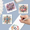 (US Only)6Pcs Belief DIY Diamond Art Greeting Card Diamond Art Handmade Card Friend Gift