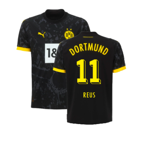 Borussia Dortmund Marco Reus 11 Away Shirt Kit 2023-2024