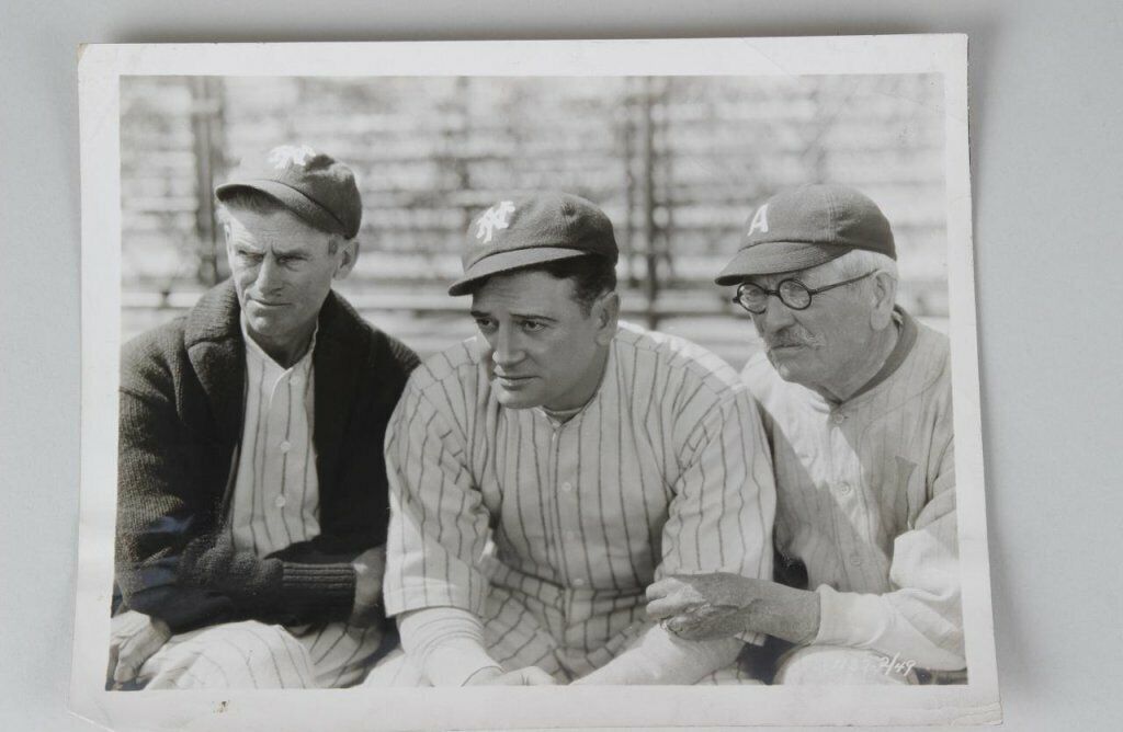 1949 Baseball Film Original Promo Photo Poster painting 8x10