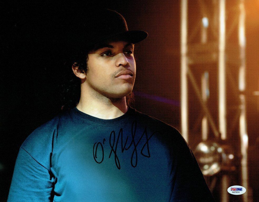 O'Shea Jackson Jr. Signed Straight Outta Compton Auto 11x14 Photo Poster painting PSA #AA21614