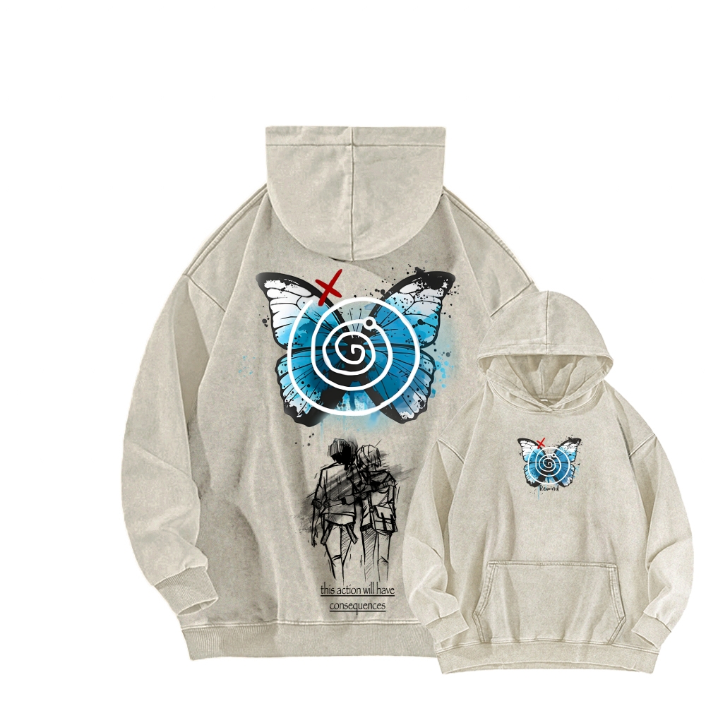 Life Is Strange Unisex Washed Hoodie 2602006696