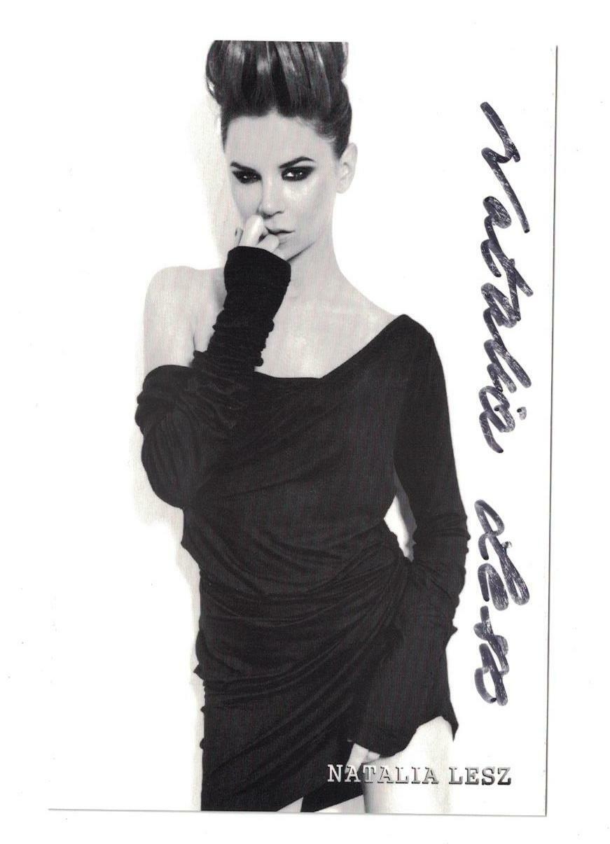 Natalia Lesz Signed Autographed Photo Poster painting Actress Singer