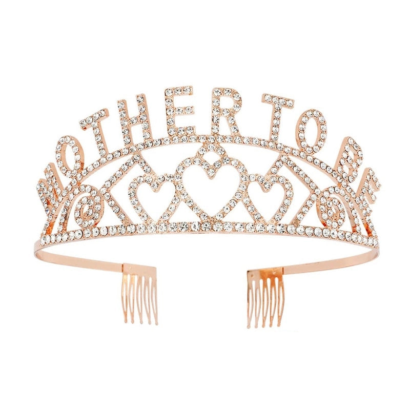 Women’s Elegant Crown Alloy Inlay Rhinestones Crown