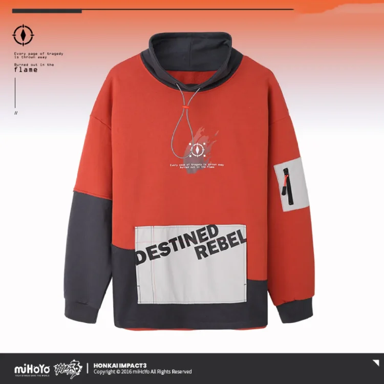 Official Honkai 3d Kiana Kaslana Hoodie