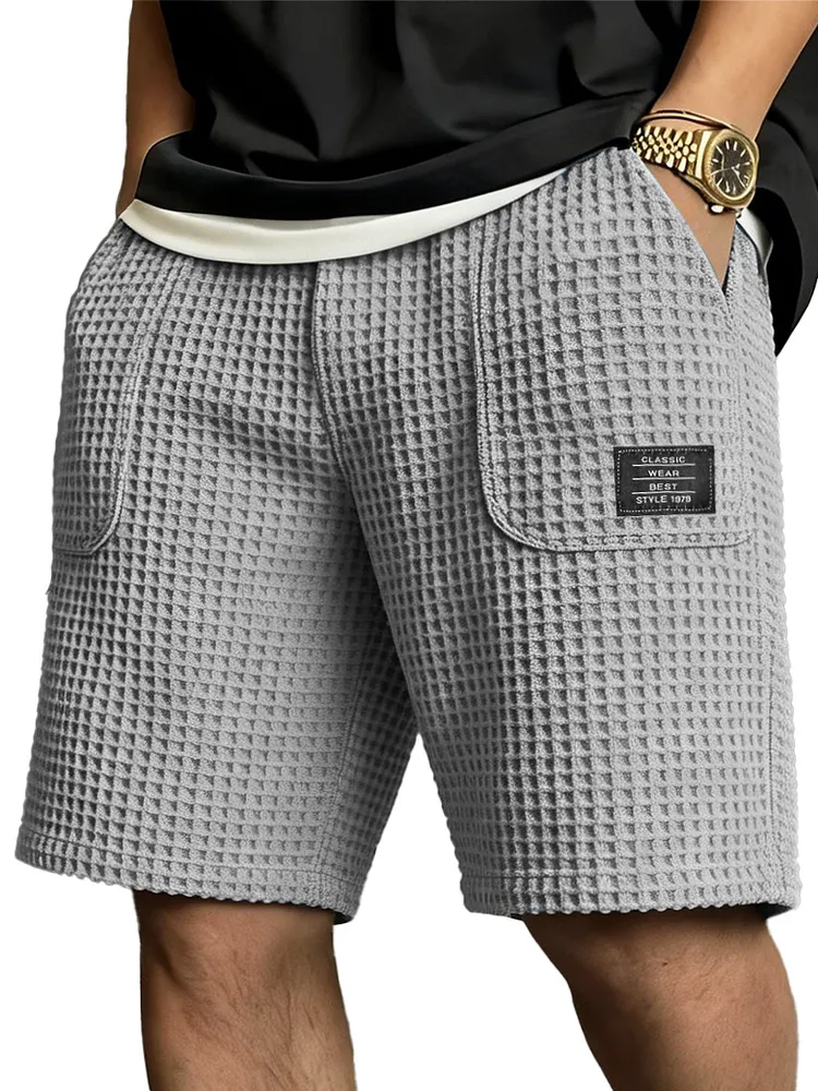 Men's Fashion Retro Loose Pocket Shorts-Customized products