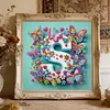 Butterfly Flower S 5D Partial Drill DIY Diamond Painting Kit 30*30cm