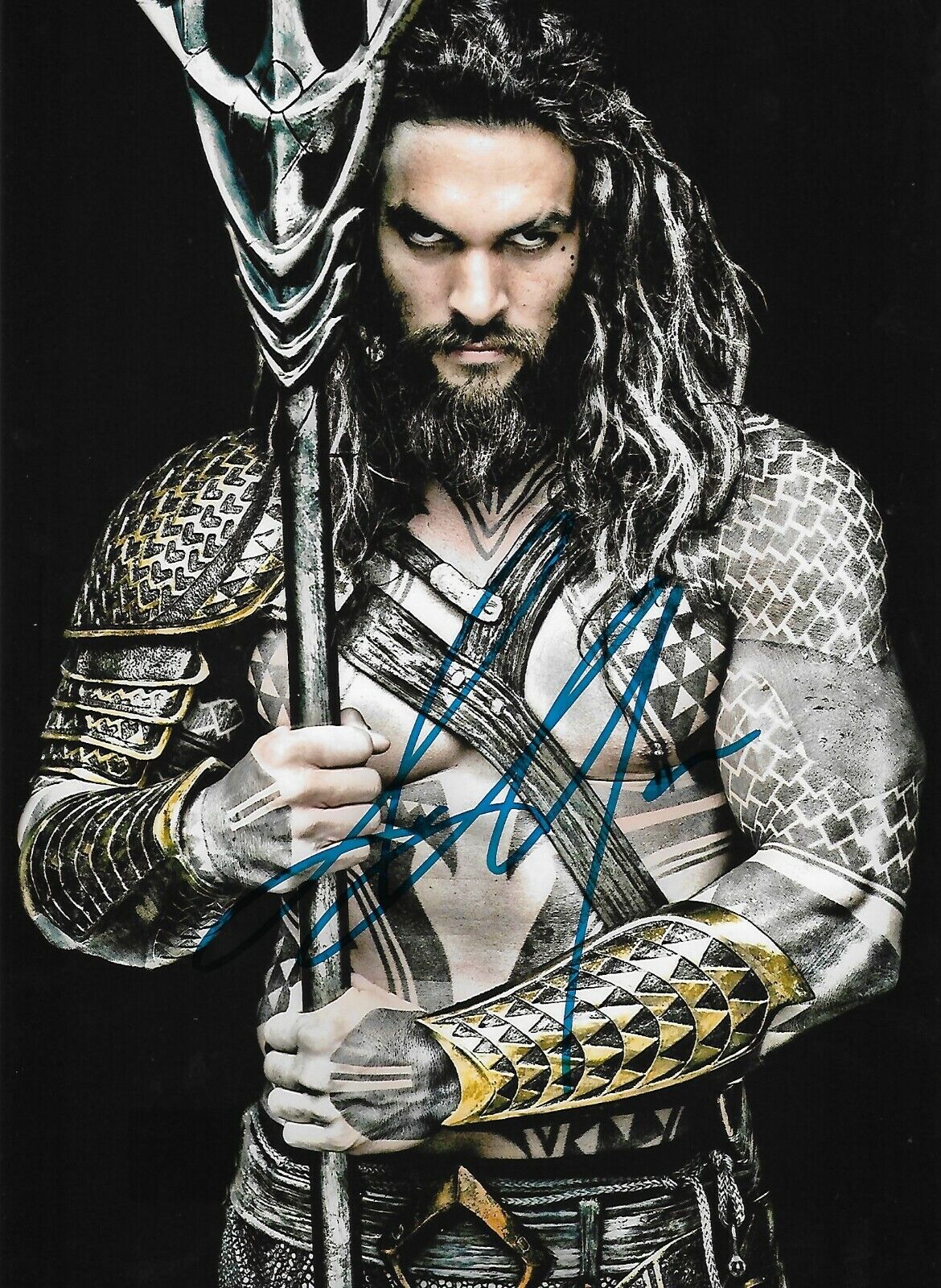 Jason Mamoa Signed Autographed 8x11 Photo Poster painting incl. COA