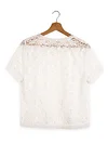 Chic Guipure Lace Open Front Cardigan - Flattering & Versatile Short Sleeve for Spring & Summer - A Must-Have Womens Wardrobe Essential