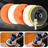 22Pcs 3 Inch Car Polisher Pads Kit Reusable Buffer Drill Wheel Polisher Washable