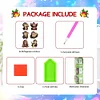 6Pcs Gorilla Diamond Painting Fridge Magnet Diamond Art Magnets Decals Kit