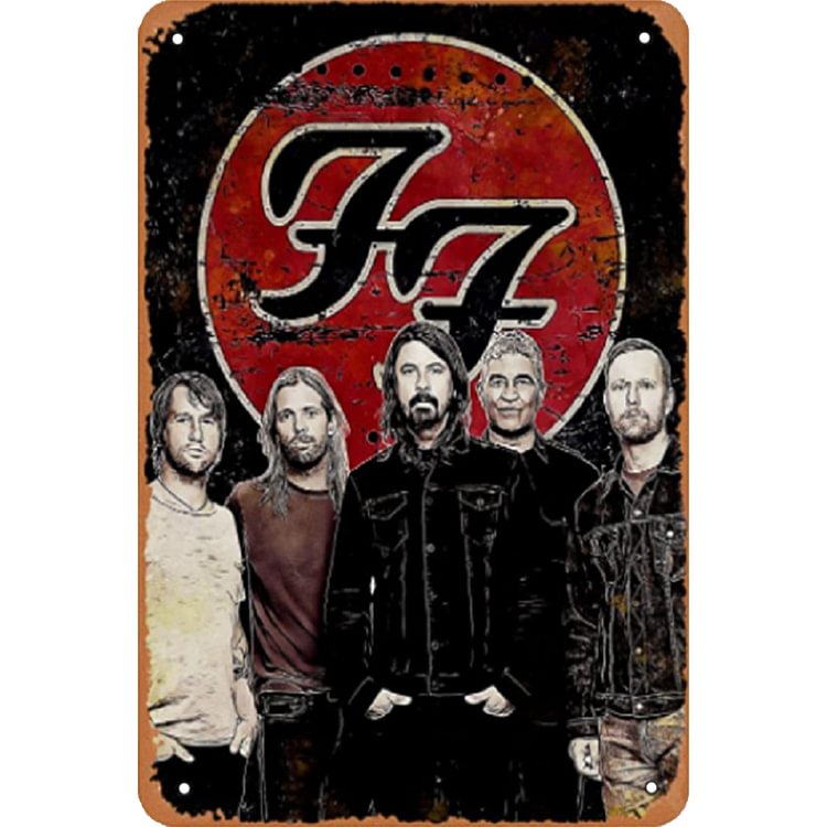 Foo Fighters - Vintage Tin Signs/Wooden Signs 8*12Inch/12*16Inch