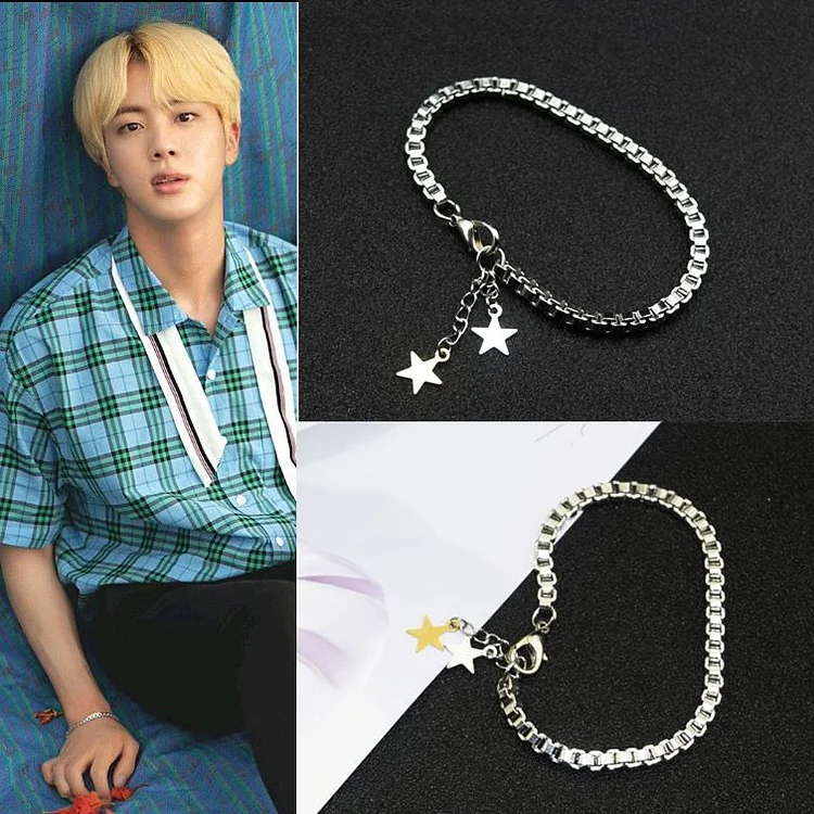 방탄소년단 JIMIN Fashion Star Bracelet