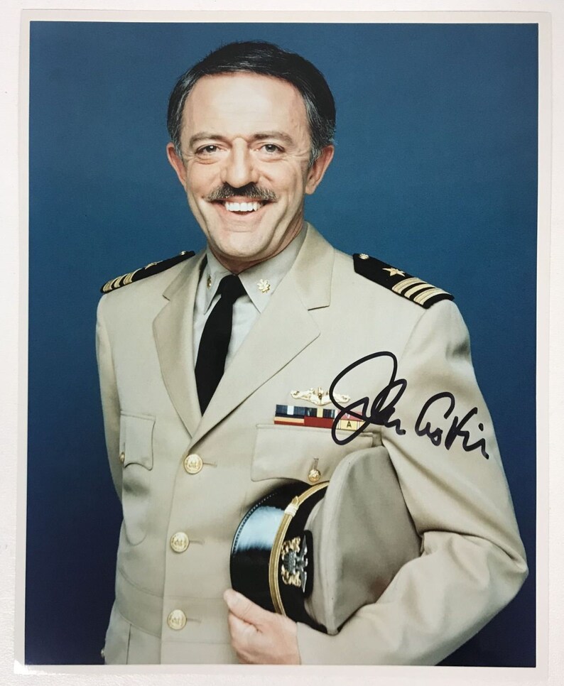 John Astin Signed Autographed Glossy 8x10 Photo Poster painting - COA Matching Holograms