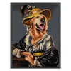 >SALE<Full Embroidery Eco-cotton Thread 14CT Counted Dog Cross Stitch Artwork (RA505)