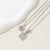 ✨2 Pack - Initial Letter Pendant Necklaces