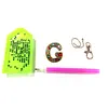 1Pcs 24 Alphabet G-DIY Diamond Painting KeyChain