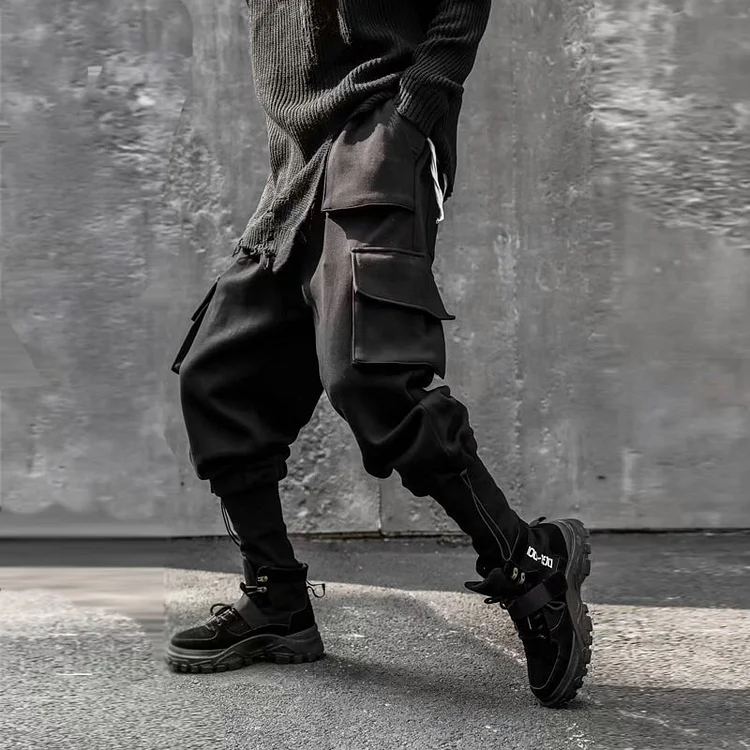 B251-K163 Metsoul Darkwear Pants-dark style-men's clothing-halloween