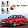 4 Locking Nuts 1 Key Easy Installation Tire Wheel Lock Anti-Theft Screw Lug Nuts