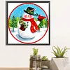 Xmas Snowman - Square AB Drills Diamond Painting(35*35cm)