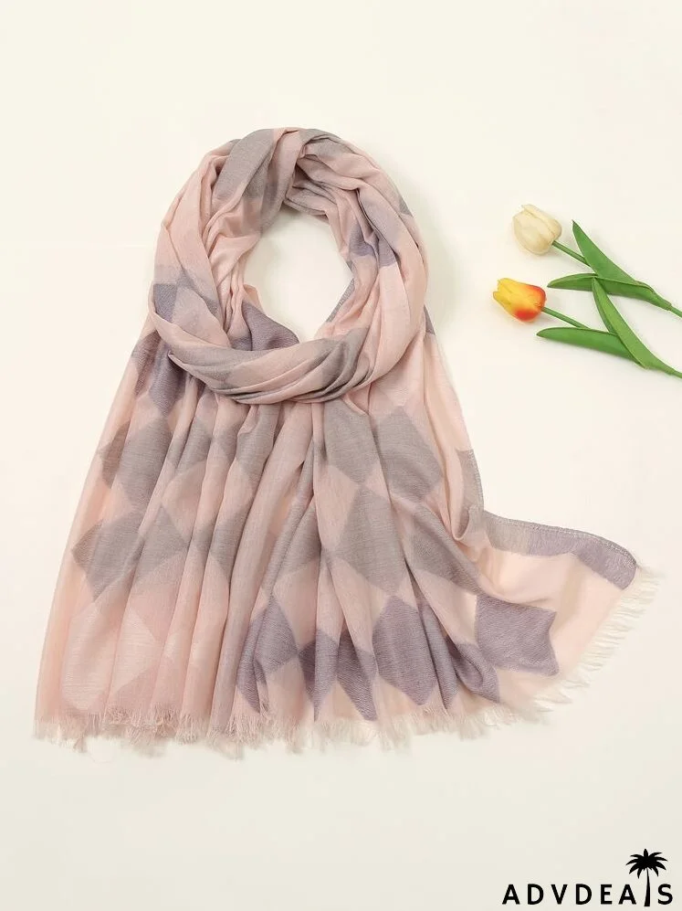 Geometric Pattern Scarf