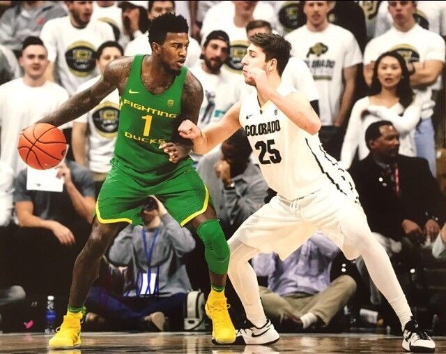 PROOF! JORDAN BELL Signed Autographed 8x10 Photo Poster painting Oregon Ducks Warriors