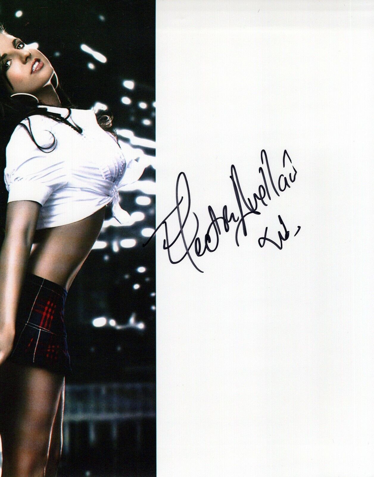 Electra Avellan glamour shot autographed Photo Poster painting signed 8x10 #7