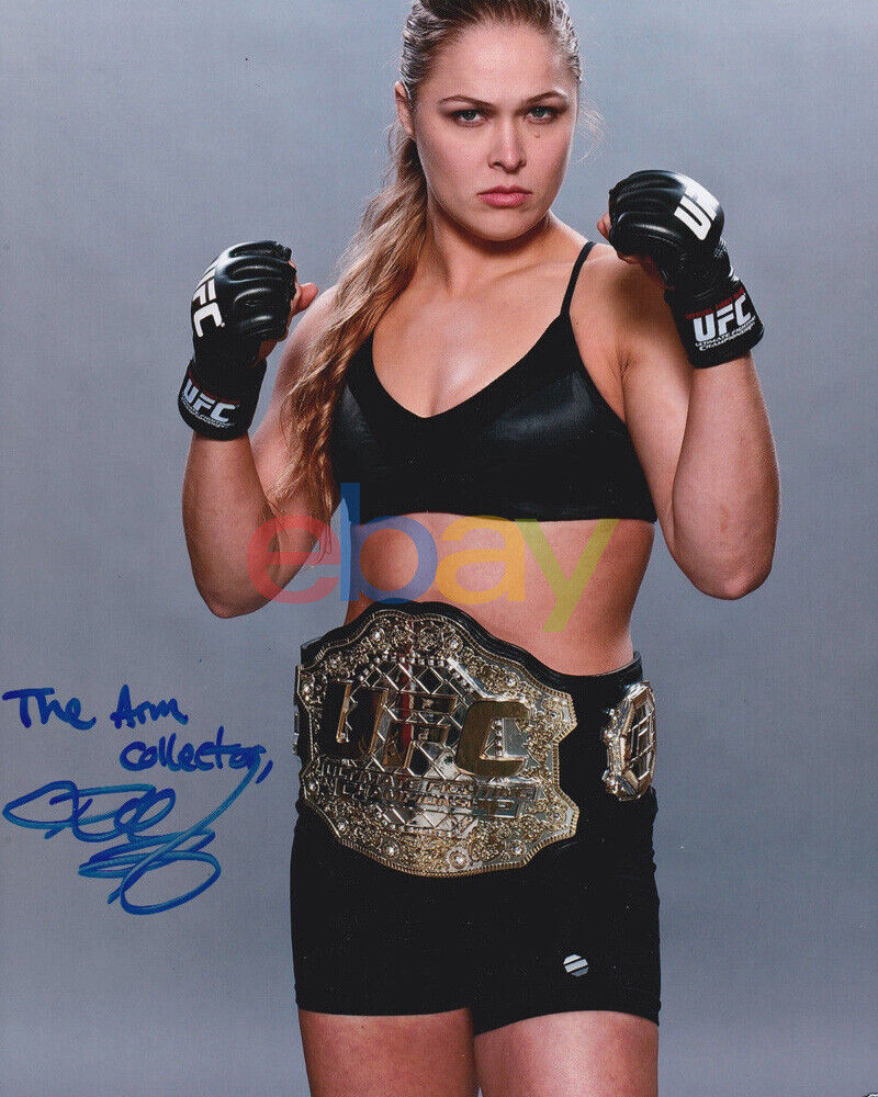 Ronda Rousey Autographed 8x10 Signed Photo Poster painting reprint