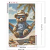 (40*60cm)Bear - Full Round Drill Diamond Painting