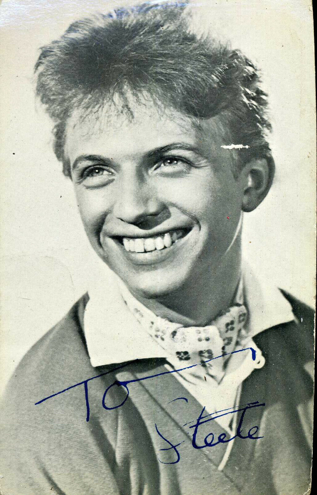 TOMMY STEELE Signed Photo Poster paintinggraph - Pop Star Singer / Stage Shows - Preprint